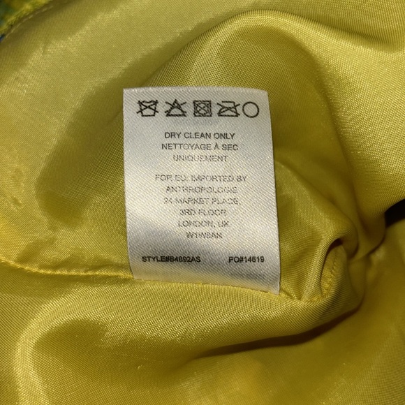 Anthropologie Tabitha Azure Scroll Embroidered Sheath Dress - Picture 8 of 10